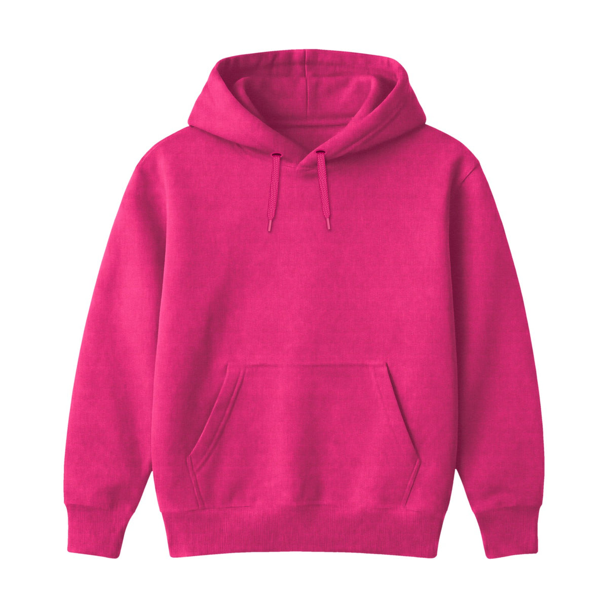 هودي سادة Fuchsia hoodie