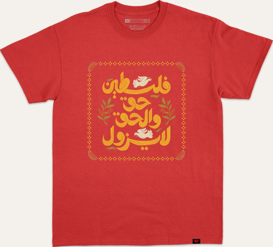 فلسطين حق والحق لايزول - red